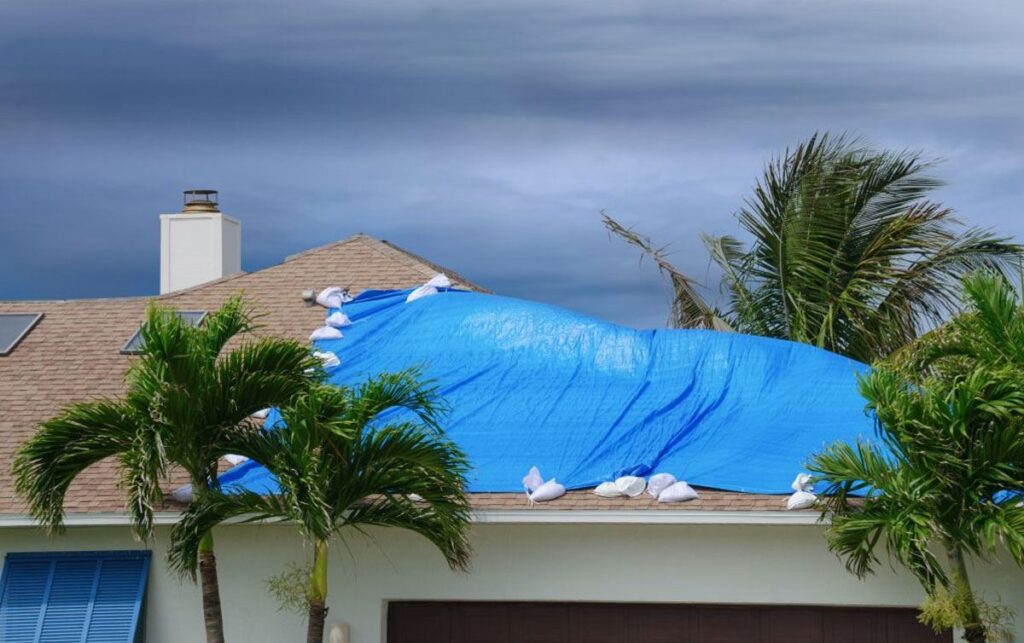 storm damage roof repair south florida